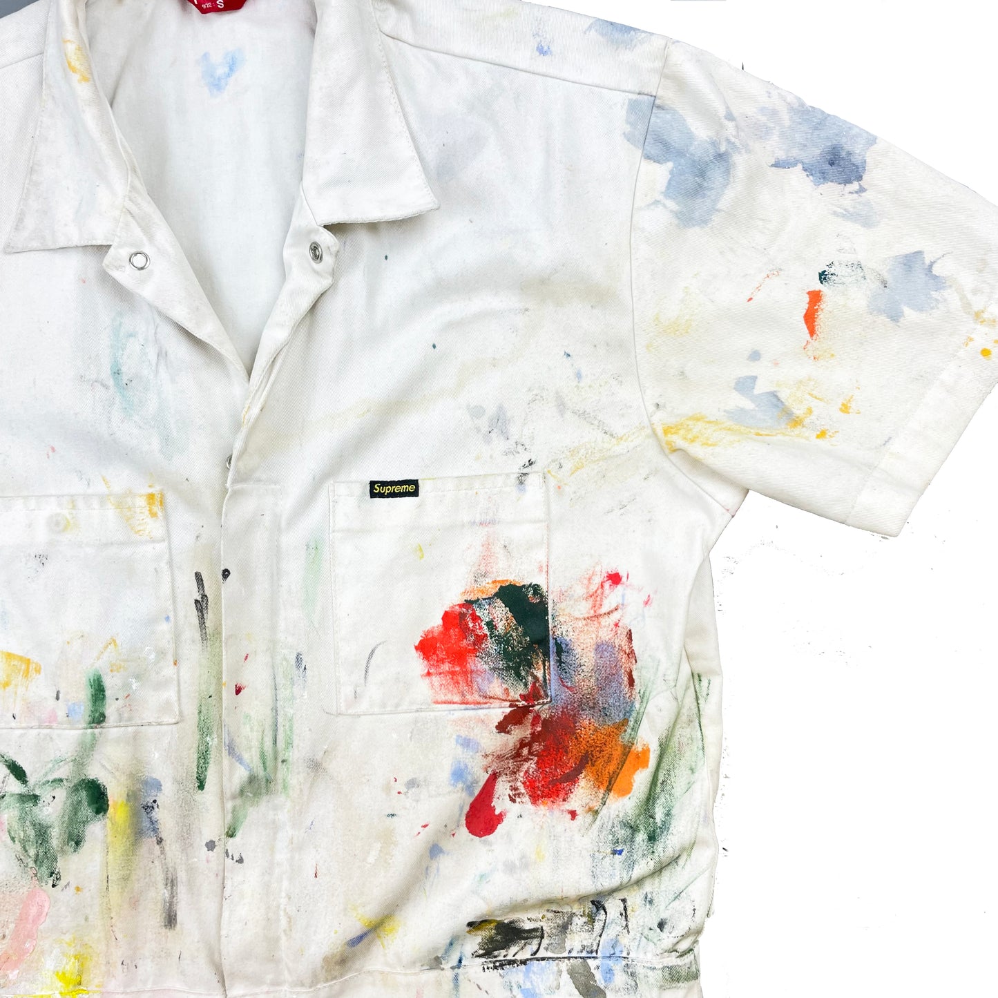 OVERALLS WHITE S /M