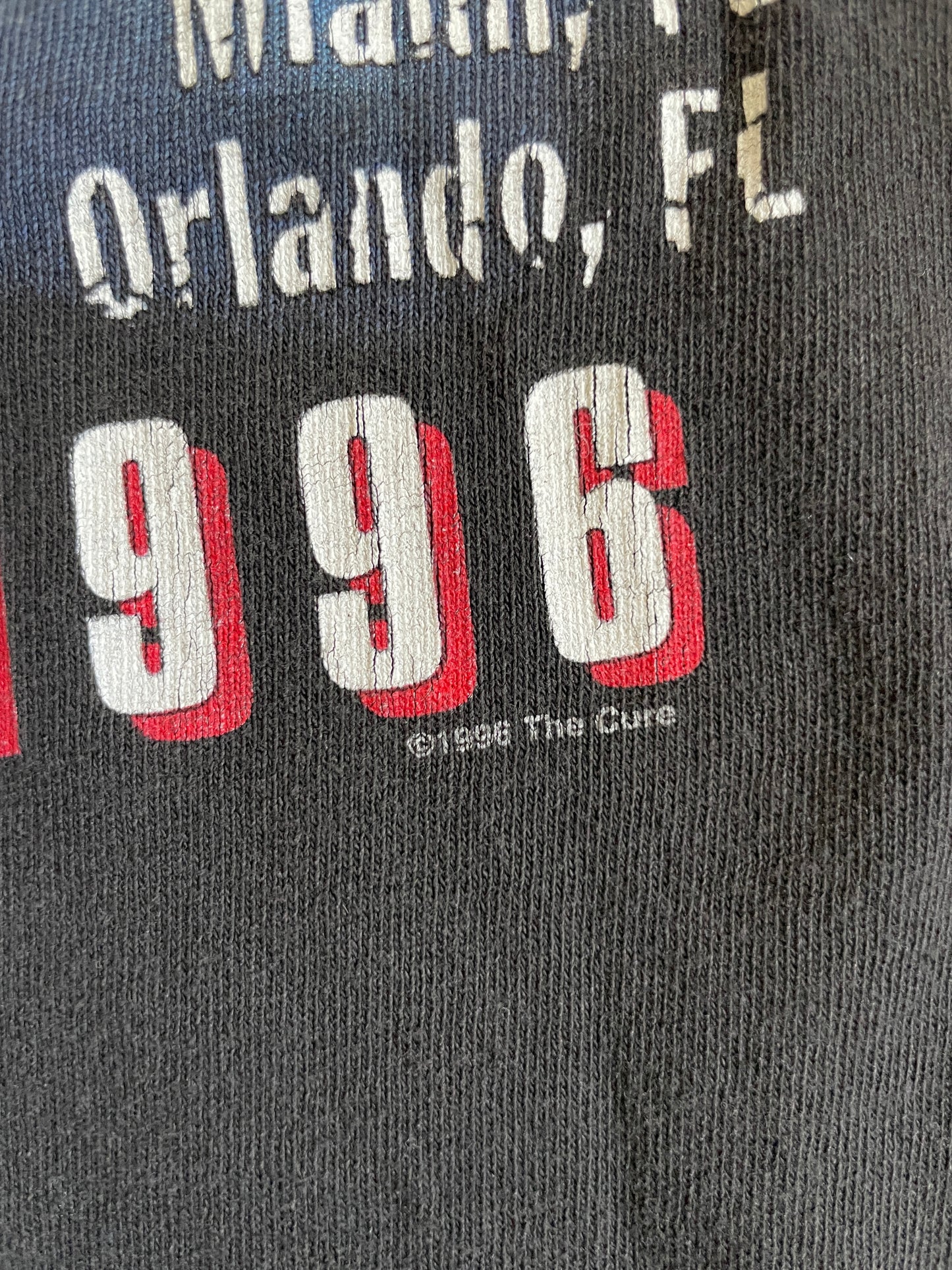 THE CURE 1996 SWING TOUR S-M
