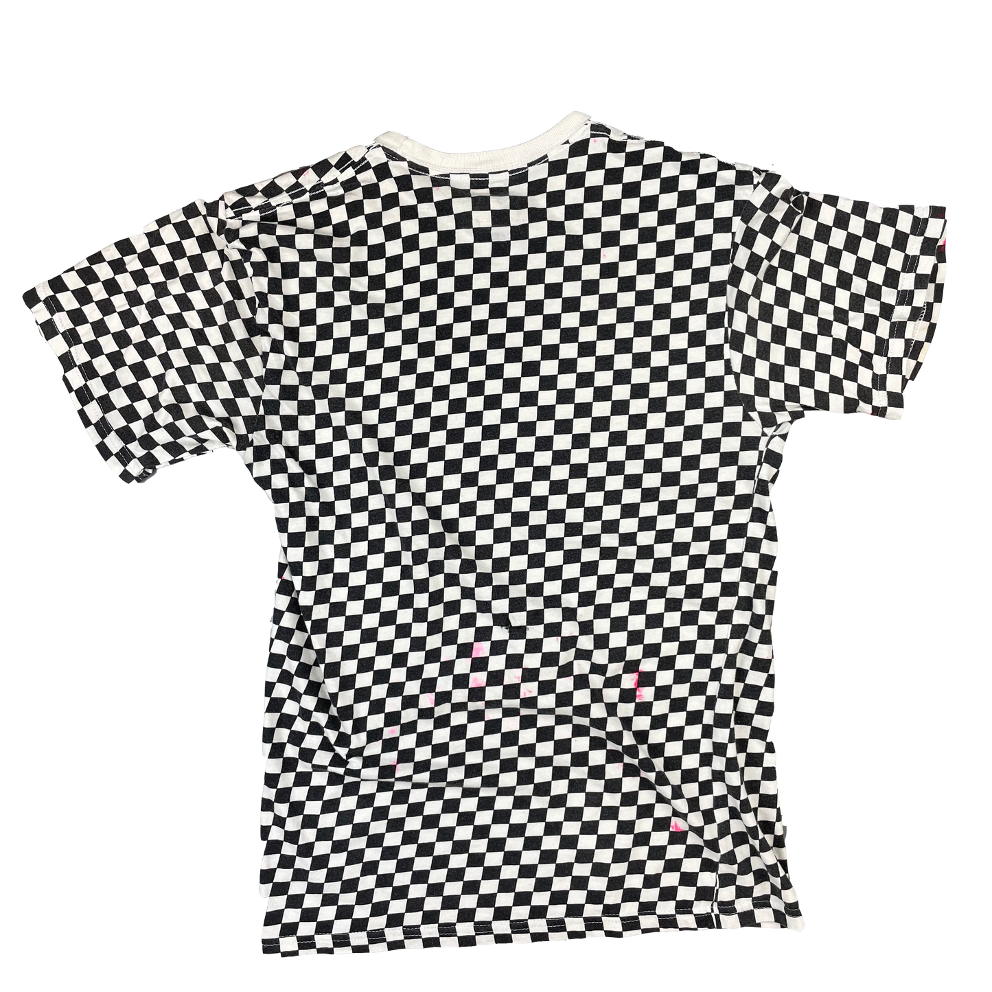 CHECKER BOARD T SHIRT S