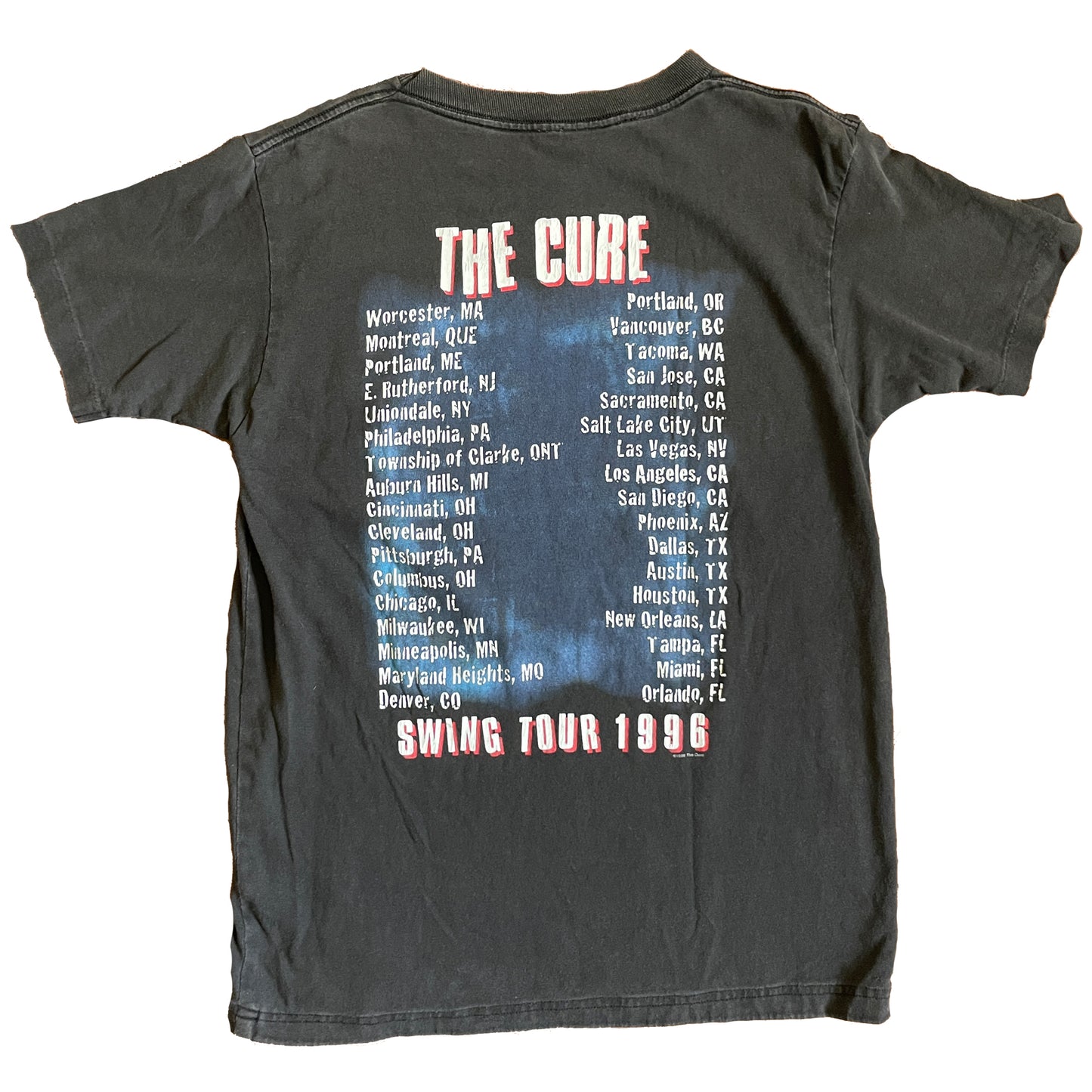 THE CURE 1996 SWING TOUR S-M