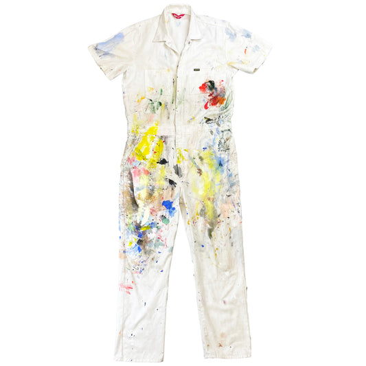 OVERALLS WHITE S /M