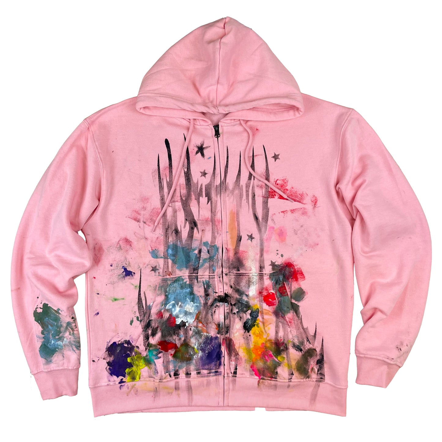 PINK HOODIE M/L